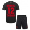 Bayer Leverkusen Edmond Tapsoba #12 Heimtrikot 2023-24 Kurzarm (+ kurze hosen)